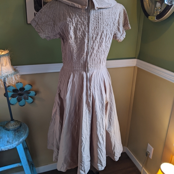 VINTAGE 50s dress - Picture 8 of 16